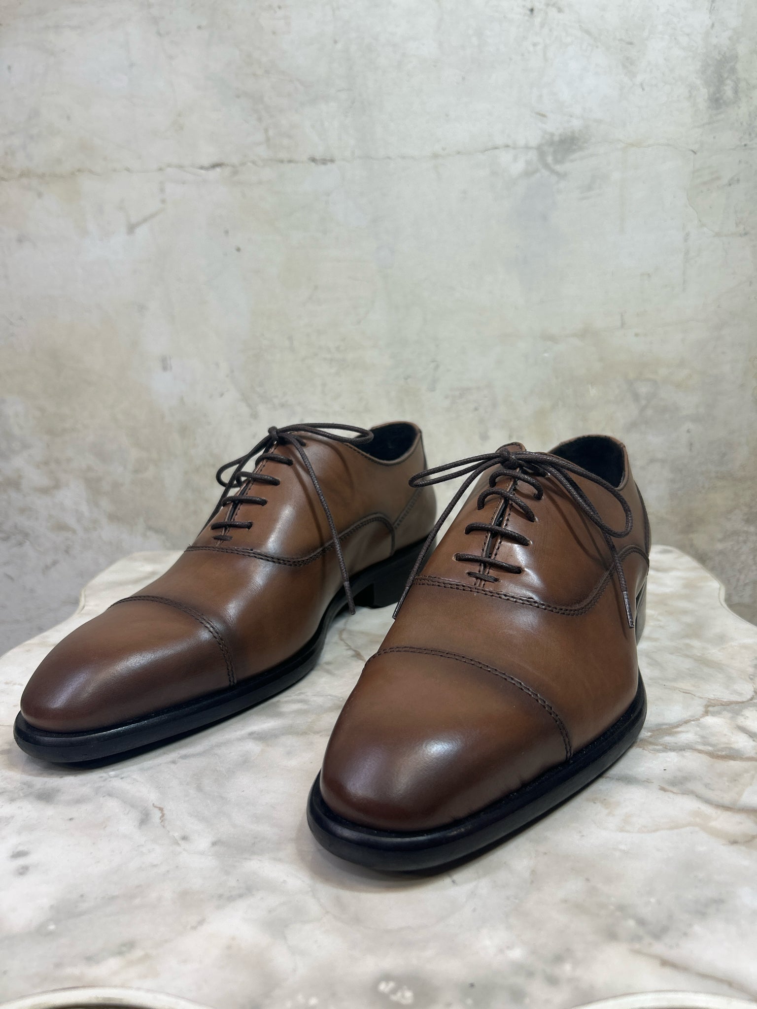 Shoe Size MENS 7.5 TO BOOT NEW YORK Tan Retails ~$450 Dress Shoes – The  Attic