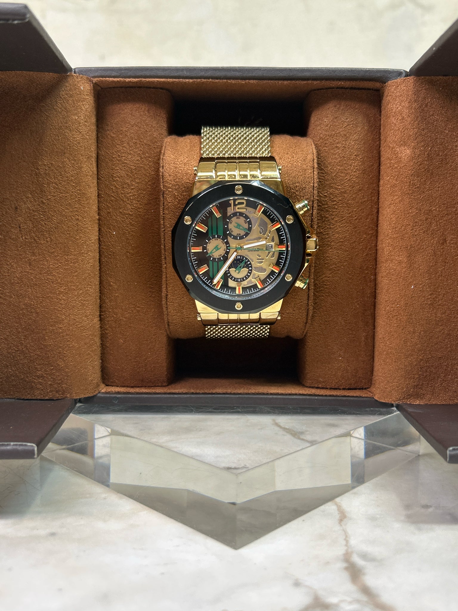 CONSTANTIN WEISZ BLACK/GOLD/MULTI MULTI-FUNCTION LTD. EDITION